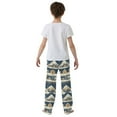 thumbnail image 4 of FORMRS Boys Pajama Pants with Pockets Size 6-8Y Kids Lounge Sleep Bottoms, Winter Village, 4 of 8