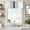 MidnightBlue, variant on Midnight Blue Striped Farmhouse Short Window Curtain Valances, Beige Geometric Modern Art Rod Pocket Kitchen Valances for Living Room Bedroom Bathroom Cafe 54" x 18"