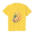 thumbnail image 6 of Byoo Toddler Boy's Short Sleeve T Shirt American Flag Jet Print 4th of July Daily Wear Crewneck Tee Shirt, 6 of 6