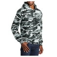 thumbnail image 4 of Mafoose Men's Core Fleece Classic Camo Pullover Hooded Sweatshirt Winter Camo M, 4 of 5