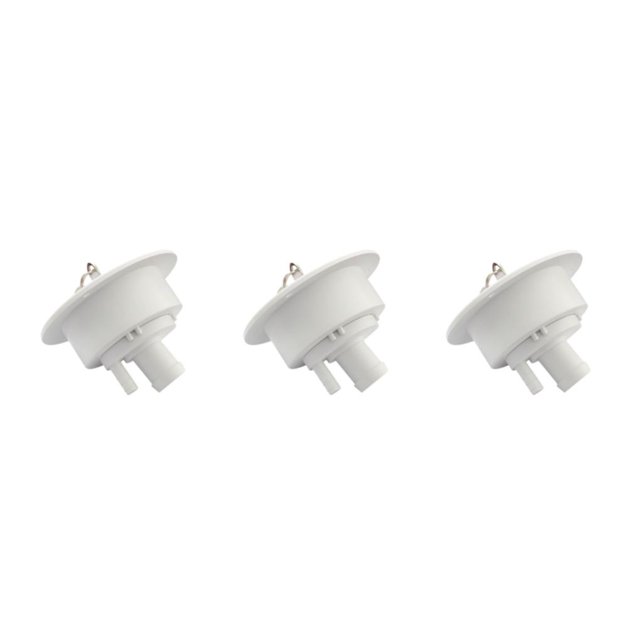 Redempat Freshwater Inlet Cap With Lock Filler Lockable Water Filler Water Filler Leakproof And Lockable White 3Set