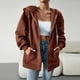 thumbnail image 1 of Cárdigan para mujer sudadera holgada minimalista con frente abierto ropa de calle Tops informales, 1 of 9