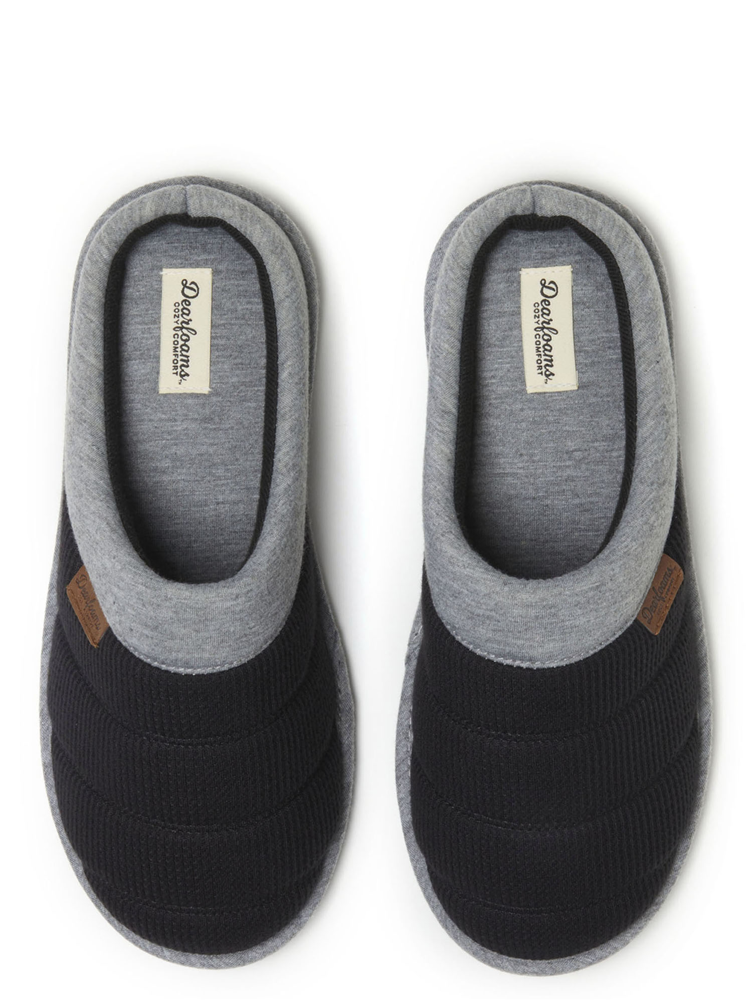 Dearfoams Cozy Comfort Men's Bound Knit Clog Slippers - image 4 of 5