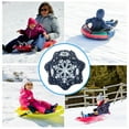 thumbnail image 4 of Inflatable Snow Tube Under $5! Yrmaups Inflatable Snow Tube, 43 Inch Snow Sled for Adultskids, Winter Snow Tube for Skiing Sledding, PVC Snow Tube with Backrest, Outdoor Snow Tube for Snowy Slopes, 4 of 9