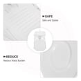 thumbnail image 3 of HAMPPLIES Suction Shower Step for Bathroom Accessories White Shower Foot Rest for Elderly 1Set, 3 of 8