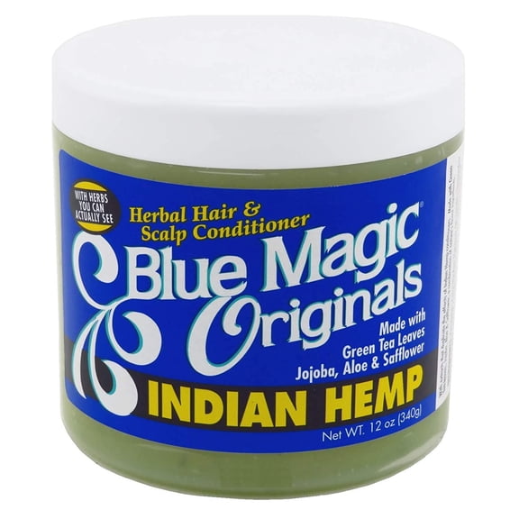 Blue Magic Originals Indian Hemp 12 Ounce Jar (354ml) (6 Pack)