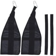 thumbnail image 2 of Sling Straps for Weight Lifting Abdominal Workout Powerlifting Bodybuilding Durable Nylon Black 1Set, 2 of 3