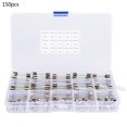 thumbnail image 2 of Kit surtido de fusibles de tubo de vidrio de 150 piezas 6x30 mm 05A / 1A / 2A / 3A / 5A / 8A / 10A / 15A / 20A / 30A 5x20mm 1A / 5A / 10A / 15A / 20A Fusible de tubo valor 15 ANGGREK Otros, 2 of 8
