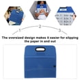 thumbnail image 1 of WASHWEPE 1Ud Bolsillo Portátil Para Borrar En Seco Azul Con Plástica Reutilizable Para Documentos, 1 of 6