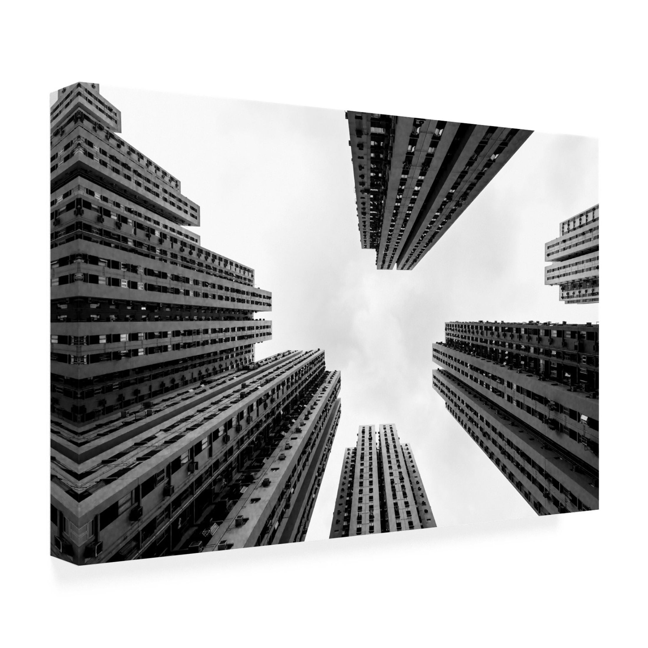 Trademark Fine Art Sasaki Makoto urban elements Canvas Wall Art