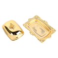 thumbnail image 2 of Plato de mantequilla de Metal, plato de mantequilla Vintage europeo, contenedor de mantequilla multifuncional rectangular para refrigerador de cocina, 2 of 5