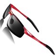 thumbnail image 1 of Gafas de Sol ROCKNIGHT UV400 Polarizadas para Hombre, Montura Roja, 1 of 6