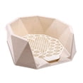 thumbnail image 2 of Bandeja para baño de interior para perros, inodoro para perros, caja de arena para perros duradera, mantiene las patas y el piso limpios Beige, 2 of 8