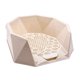 thumbnail image 2 of Rejilla de malla reutilizable para el entrenamiento de mascotas, con pared protectora en todos los lados y parte superior abierta. Beige, 2 of 9