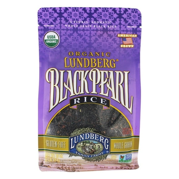 Lundberg - Black Pearl Rice Whole Grain Gluten-Free - 16 oz.