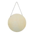 thumbnail image 4 of Rebanadas de madera en blanco colgantes sin terminar de 6 piezas para, 4 of 9