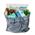 thumbnail image 3 of Eco-Friendly Reusable Grocery Bag - Floral Retro Foldable Tote for Daily Use, Washable & Durable, 3 of 6