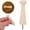 Khaki(1PCS), variant on Wooden Shaker Pegs 2.7 Inch,Pack Of 1 Wooden Wall Hooks,Wood Hooks For Hanging Shaker Peg Rail And DIY Coat/Hat/Towel Hook,Wall Mounted Peg Board Organizer For Home And Bathroom,Peg Hooks For Wall