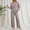 Beige, variant on LEKODE Womens Sweat Set Two Piece Suits for Women Baggy Sweater Women Thermal Top Comfy Sets for Women Womens Tops Sweater Set Blue 2XL