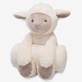 thumbnail image 1 of Elegant Baby Bedtime Huggie Plush Toy, Lamb, Beige/White, 1 of 3