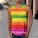 thumbnail image 3 of Camiseta de Cuello Redondo sin Mangas para Hombres Camiseta de Cuello Redondo para Hombres, 3 of 5