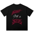 thumbnail image 2 of Kpop Stray Kids Chk Chk Boom Logo Cotton T-Shirts Cosplay Women Men Fashion Wash Short Sleeve Tee, 2 of 4