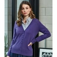 thumbnail image 2 of Premier Womens Button Through Long Sleeve V-neck Knitted Cardigan, 2 of 4