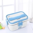 thumbnail image 4 of SMihono Kitchen Organizers and Storage 1.8L Electric Lunch Box Can Be Into Electric Heating Insulation Cooking Hot Rice Lunch Box Kitchen Gadgets Must Have 2023, 4 of 5
