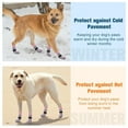 thumbnail image 6 of Dog Socks to Prevent Licking Paws for Hardwood Floors Anti Slip, Dog Shoes Booties for Hot/Cold Pavement,Grippy Boots & Paw Protectors Traction Control for Small Medium Large Senior Dogs, 6 of 8