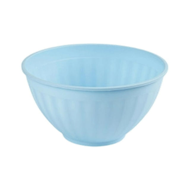 ERK Plastic Mixing Bowl Plastic Serving Bowl For Kitchen Big Capacity Lightweight Flexible Kitchen Bowl