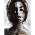 thumbnail image 3 of Design Fabrikken 19x24 Black Modern Framed Museum Art Print Titled - Golden Madonna, 3 of 5