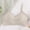 Khaki, variant on Sports Bras for Women Lace Back Breathable Support Push Up Bra Push Up Bra Beige L