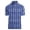 B-Blue, variant on LIIPEE Summer Fashion Graphic Polo Shirt For Men Short Sleeve Tennis Collar Shirts Male Comfortable Breathable Versatile Polos,XXXL