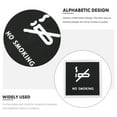 thumbnail image 2 of No Smoking Indicator Public No Smoking Sign Acrylic Warm Reminder for Hotel, 2 of 8