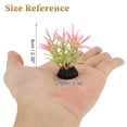 thumbnail image 3 of Plantas de Acuario de Plástico Pequeñas y Únicas para Accesorios de Tanque de Peces, Decoraciones para Acuarios en Rosa y Verde, 3 of 6