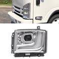 thumbnail image 3 of Left Side Headlight for 2023-2024 Isuzu NPR-HD NQR NRR, Headlamp Assembly for 5.2L 6.0L Models, Direct Fit Replacement, 3 of 18