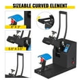 thumbnail image 6 of Heat Press Hat Cap 5.5"x3.5" + Vinyl Cutter Plotter Machine 53" W/floor Stand, 6 of 7