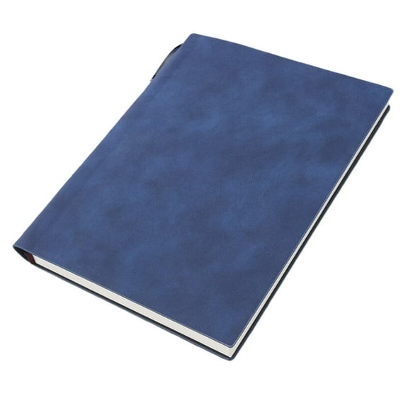 A5 Soft Leather Notebook – Thick Business Journal With Pen Loop Ideal For Meetings Work Notes & Daily Planning 5ml