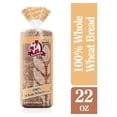 Aunt Millie's 100 Whole Wheat Bread Loaf, 22 oz
