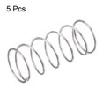 thumbnail image 2 of Unique Bargains 18mmx1mmx40mm 304 Stainless Steel Compression Spring 5.9N Load Capacity 5 pcs, 2 of 5