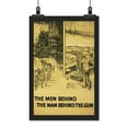 thumbnail image 2 of Print: The Men Behind The Man Behind The Gun, 2 of 4