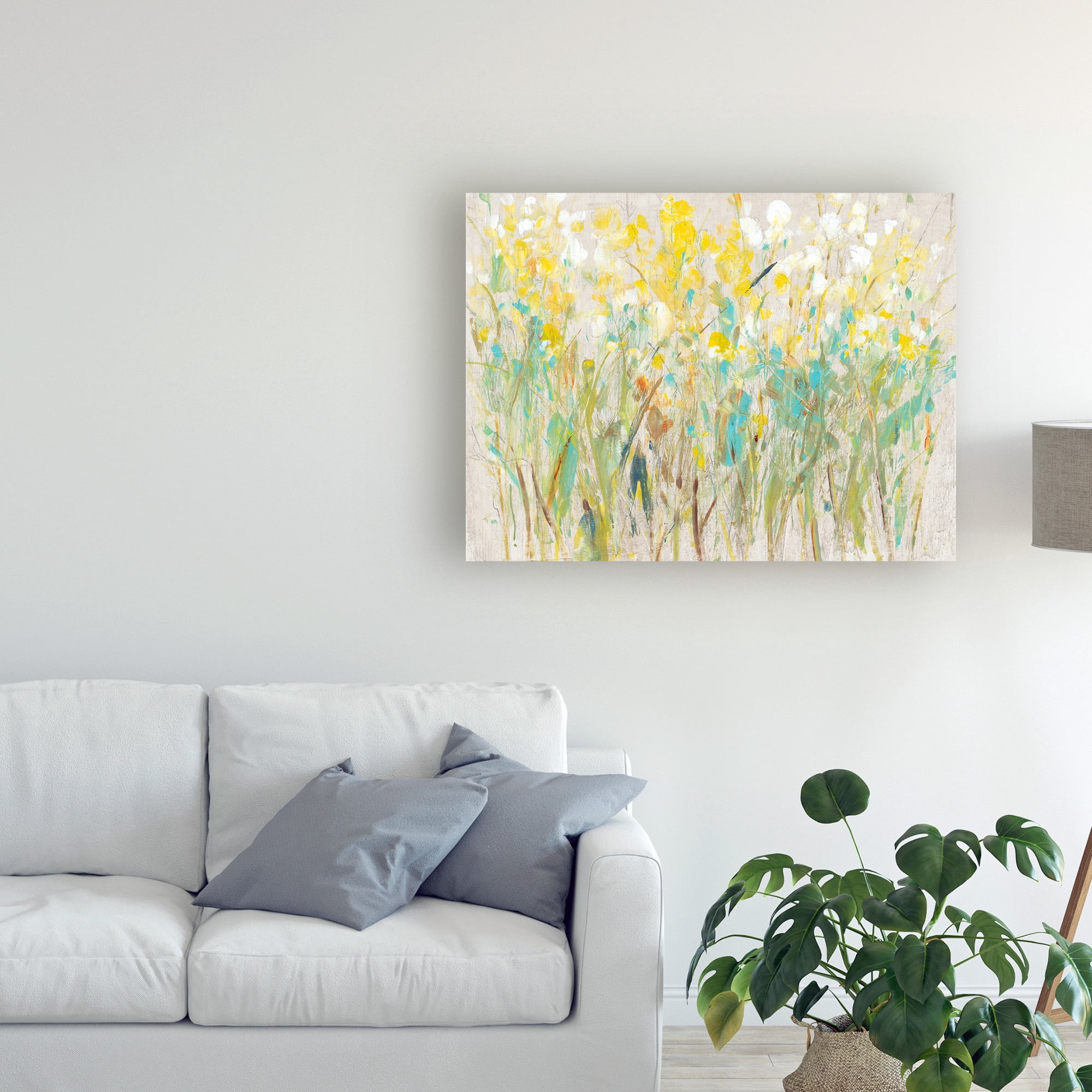 Trademark Fine Art 'Floral Cluster I' Canvas Art by Tim OToole