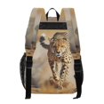 thumbnail image 3 of ALAZA Clear Backpack Cheetah Leopard Running PVC Transparent BookBag, 3 of 7