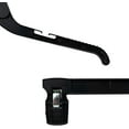 thumbnail image 2 of Hangon Combo Set Recycled Plastic Shirt & Pants Hangers, 17 Inch & 12 Inch, Black, 30 Pack, 2 of 7
