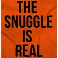 thumbnail image 2 of The Snuggle Is Real Funny Pun Cute Toddler Boy Girl T Shirt Infant Toddler Brisco Brands 12M, 2 of 6