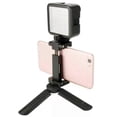 thumbnail image 2 of Phone Mini Tripod Adjustable Gimbal Tabletop Stand Mount Holder Hand Grip Compatible for Cell Action Camera Stabilizer 85DD, 2 of 5