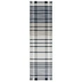 thumbnail image 2 of SAFAVIEH Striped Kilim STK704G Light Grey / Black Rug, 2 of 7