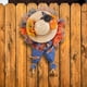 thumbnail image 5 of Guirnaldas Temporada Sombrero Jeans Corona Colgante Hogar Acción de Gracias Arce Puerta y Ventana Decoración Suministros Colgador de puerta, 5 of 9