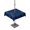 Blue, variant on Outdoor Tablecloths with Umbrella Hole & Zipper, Brown Flowers Round Tablecloths 60 Inch, Japanese Abstract Floral Plants Simple Art Waterproof Table Cloth, Patio/Pool/Picnic Table Covers