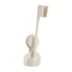thumbnail image 3 of Soporte para secador de pelo Lazy, manos libres, altura y ángulo ajustables, flexible. leche blanca, 3 of 9